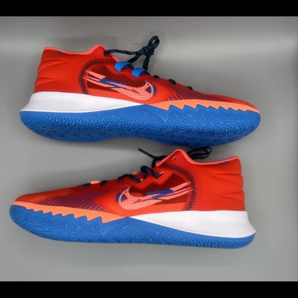 Nike Kyrie Flytrap V CZ4100 600 Habanero Red/Blue Hero  Men Size 13 - Picture 8 of 12